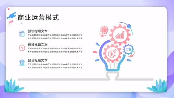 跨境电商商业计划书通用PPT模板