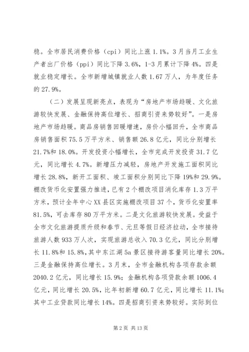 迎接省发改委一季度经济形势和重点工作调研督导方案 (4).docx