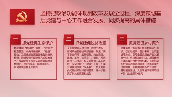红色文化党支部党史学习教育工作总结动态PPT