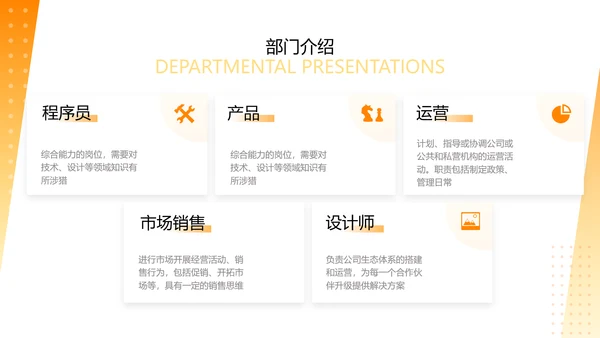 渐变商务互联网公司新员工入职培训PPT套装
