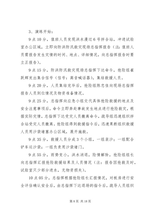 防洪防汛应急预案演练活动方案 (2).docx