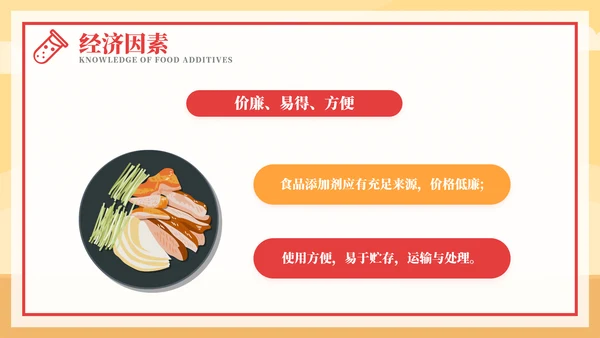 食品添加剂食品安全知识PPT模板