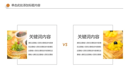 面包烘培甜点下午茶营养早餐面包店PPT模板