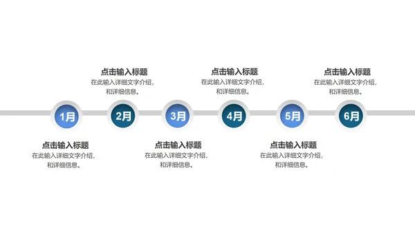 白色画册风年度职场工作述职总结汇报PPT模板