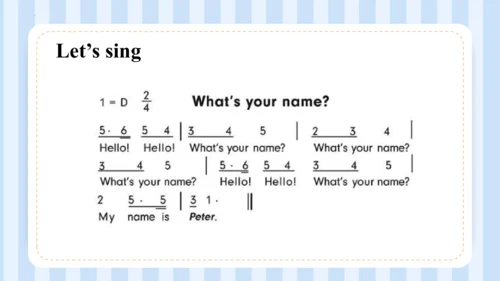 Unit1 Hello I'm monkey Lesson 1 - Lesson2（课件）-