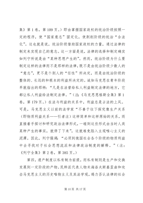 列宁早期法哲学思想探析.docx