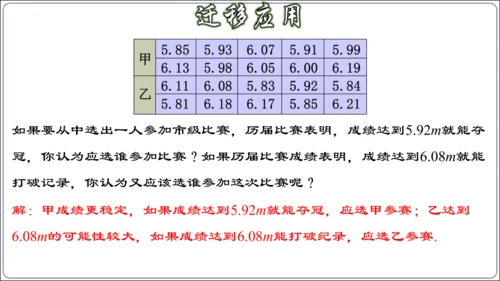 第二十章 数据的分析 章节复习【2024春人教八下数学同步优质课件】（共32张PPT）