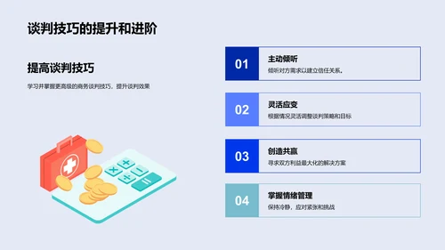 商务谈判技巧培训PPT模板