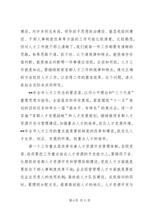 人才工作领导小组会议致辞.docx