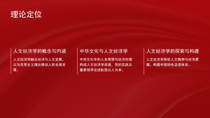 以人文经济学赋能城市高质量发展ppt课件