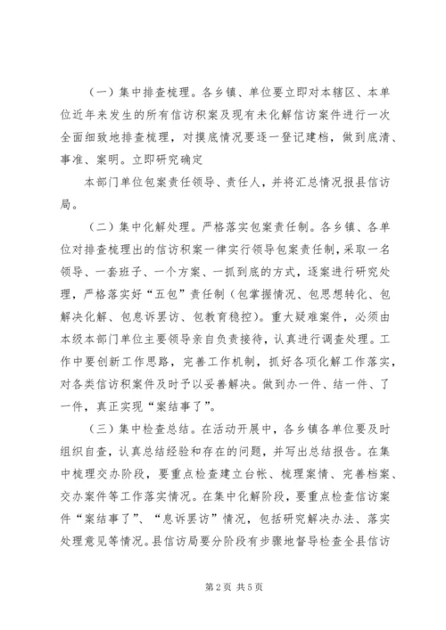 镇信访积案化解工作实施方案 (3).docx