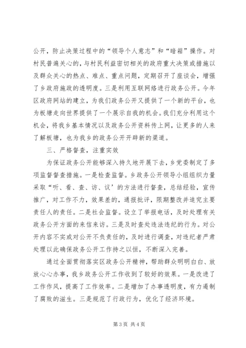 乡镇政务公开总结_1.docx