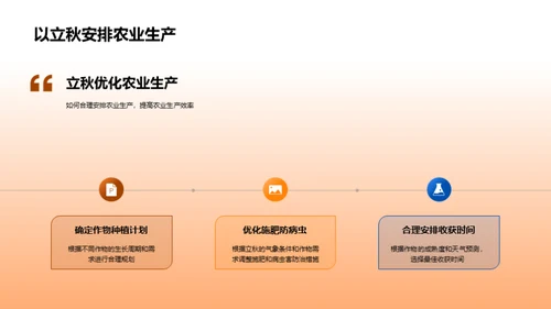 立秋节气与农业