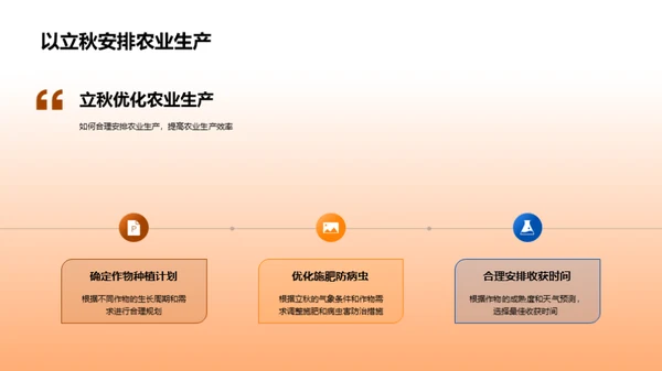 立秋节气与农业