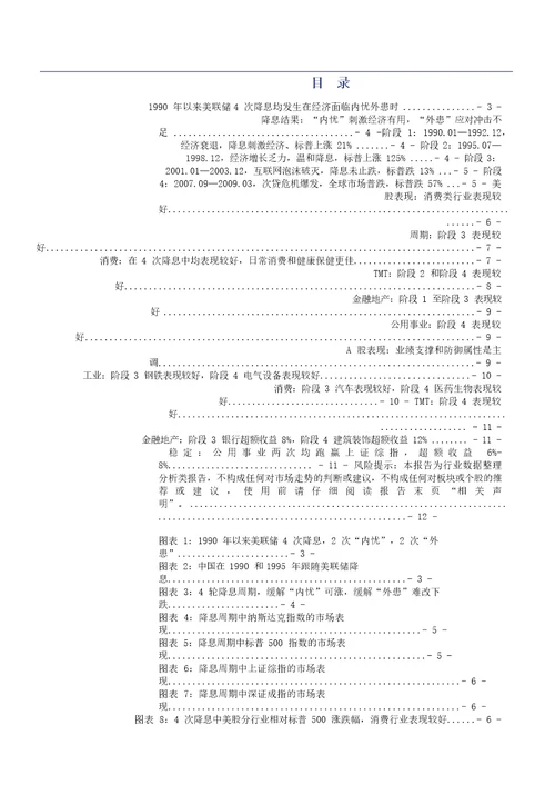 策略专题报告：降息，美股、A股如何表现