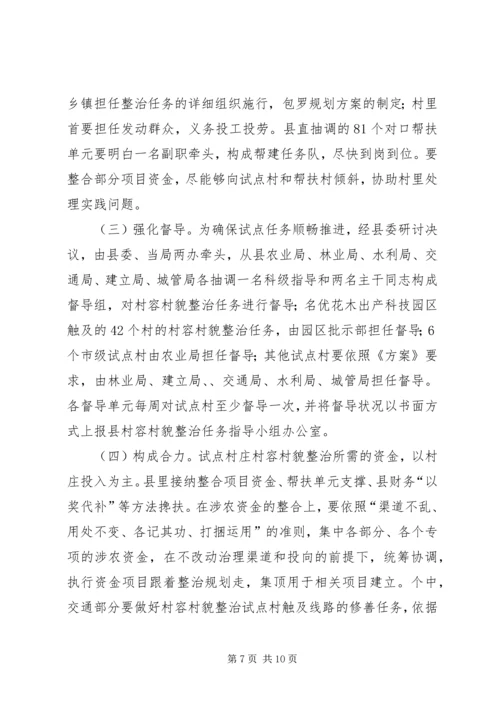 县委书记在村容村貌治理会发言.docx