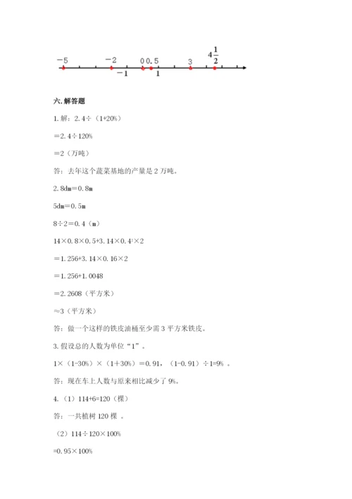 连云港市小升初数学测试卷审定版.docx