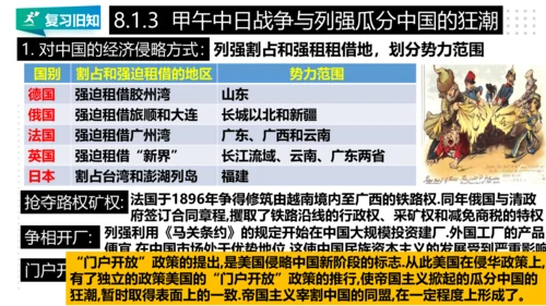 第八单元 19世纪中后期的近代中国 精品复习课件（46张PPT）