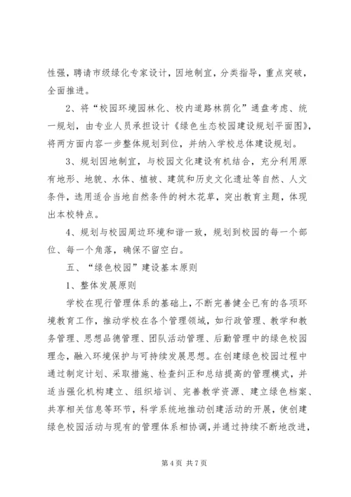 绿色校园建设实施方案 (2).docx