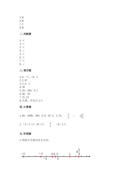 沪教版小学数学六年级下册期末检测试题含完整答案【夺冠系列】.docx