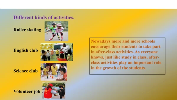Unit 3 Daily Life 知识延伸课件（共22张PPT）