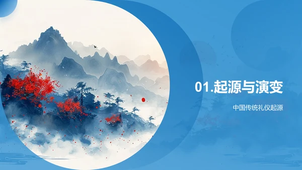 中国礼仪文化讲座PPT模板