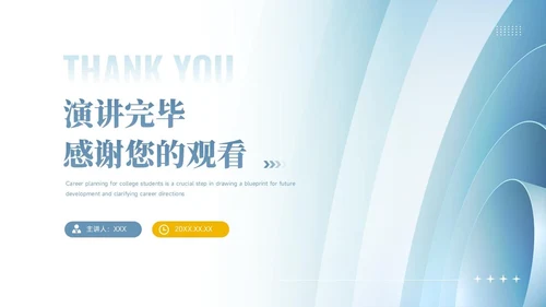 大学生职业生涯规划PPT