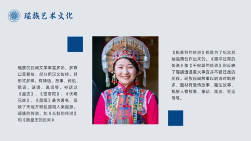 瑶族民族风介绍通用PPT模板