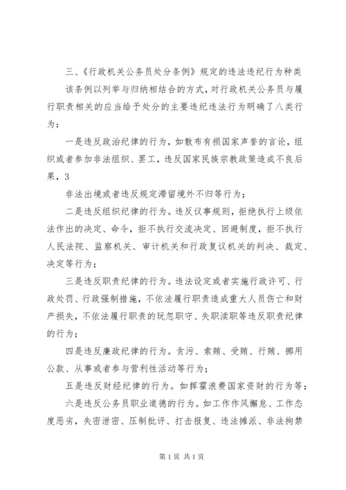 学习《行政机关公务员处分条例》心得体会 (2).docx