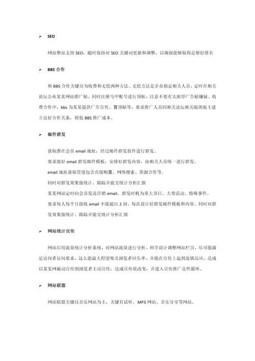 网站运营推广专题计划及专项方案.docx