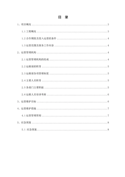 PPP项目运营方案.docx