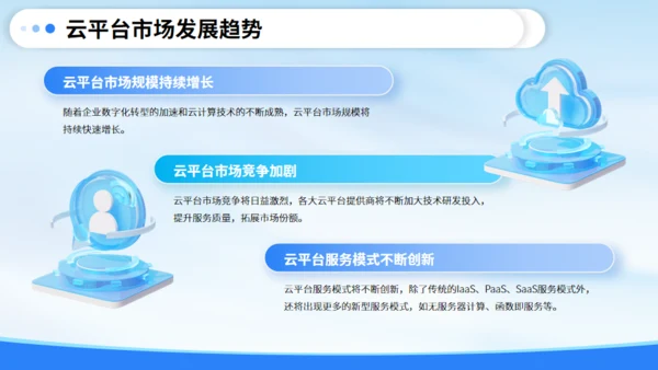 微软风企业云平台简介通用PPT模板