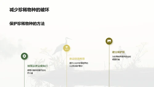 共同关爱地球，保护珍稀物种