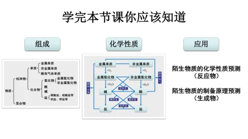 第十一单元+盐化肥拓展课物质的分类与性质课件-2023—2024学年九年级化学人教版下册