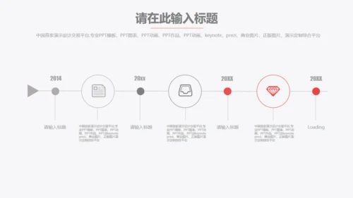 红色项目工作计划总结汇报商务通用PPT模板