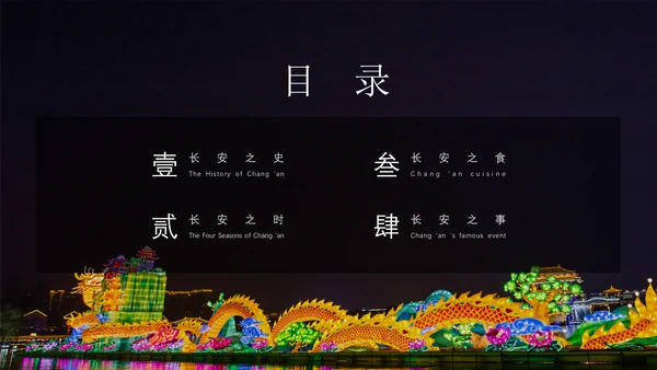 城市印象旅游景点通用PPT模板