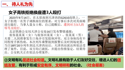 【新课标】4.2 以礼待人 课件（23张ppt）