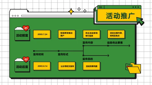 简约风七夕营销策划方案扁平