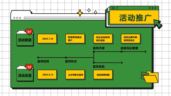 简约风七夕营销策划方案扁平