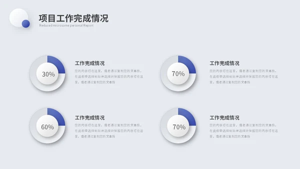 简约微粒体个人述职报告工作汇报自我介绍ppt模板