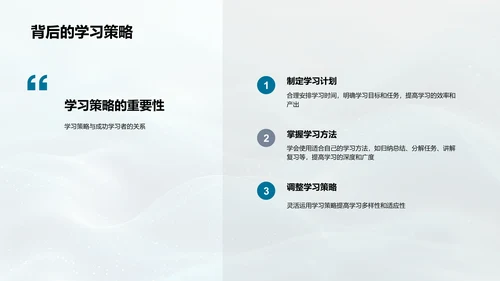 五年级学习习惯训练PPT模板