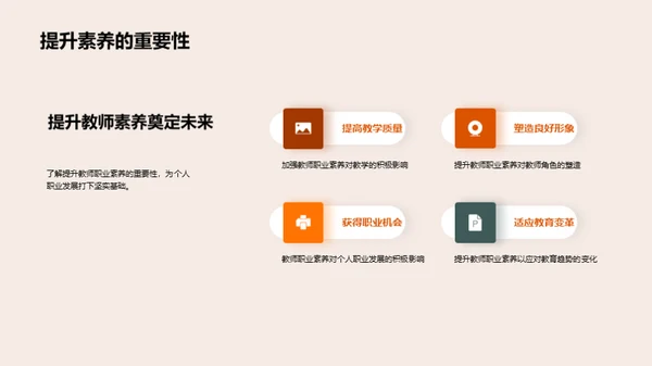 深化教师素养提升