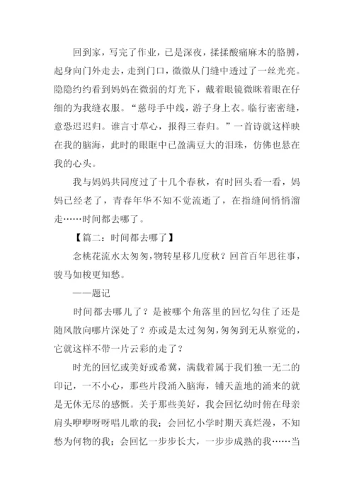 时间都去哪了儿作文.docx