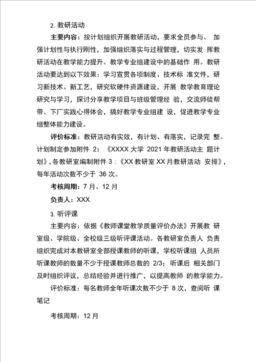 教师能力提升考核方案