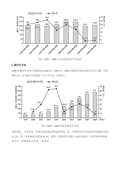 2008～中国汽车市场分析与预测.docx