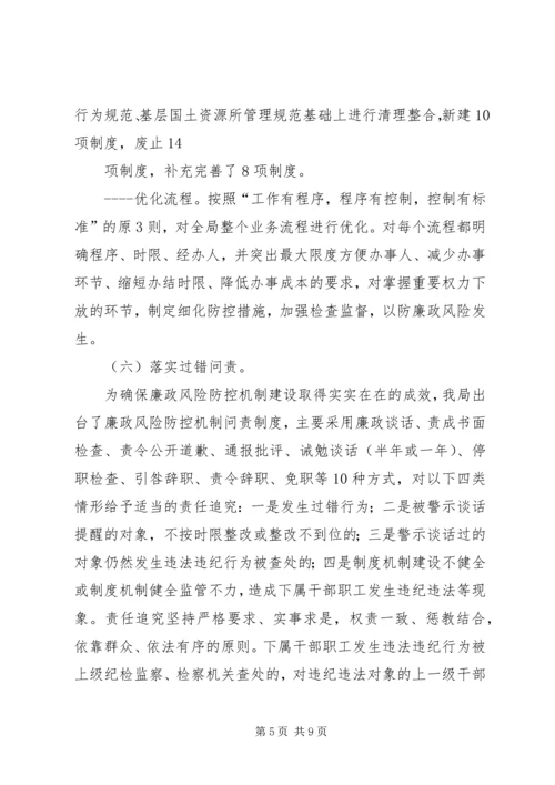 学校廉政风险防范管理工作自查报告 (4).docx