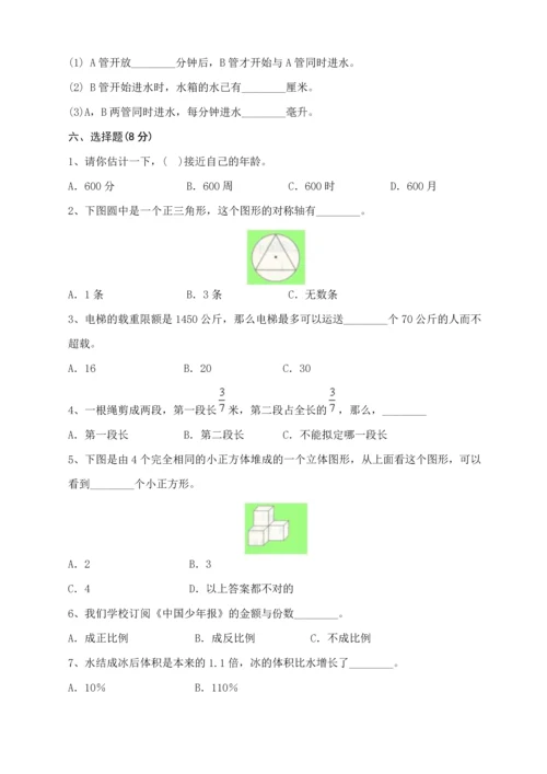 2023年重点中学小升初数学模拟试题套完整版.docx