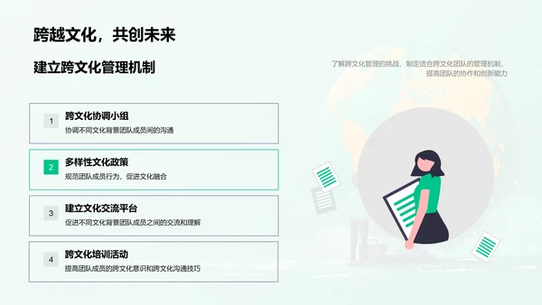 跨文化团队管理训练PPT模板