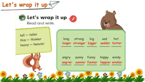 Unit 1 How tall are you  Part C story time
