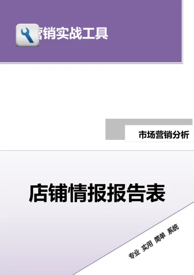 店铺情报报告表.doc.docx